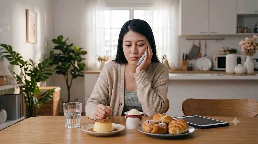 Nhổ răng khôn ăn đồ ngọt được không?