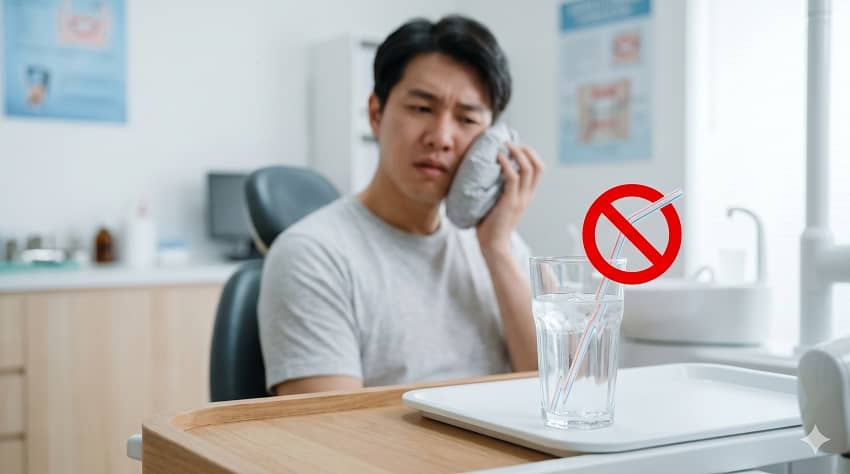 Tại Sao Nhổ Răng Khôn Không Được Dùng Ống Hút?
