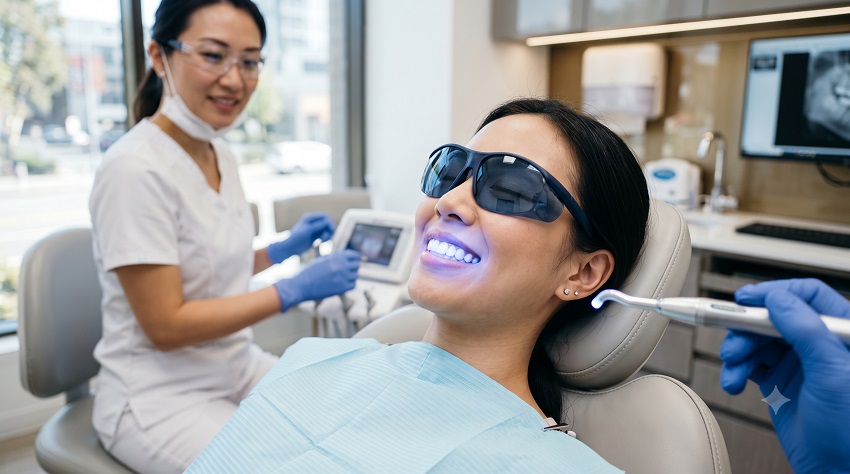Tẩy Trắng Răng Bằng Laser Có Ê Buốt Không? Giải Đáp